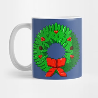 Holiday Wreath Mug